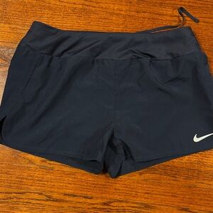 Nike Women's Dark Blue Athletic Shorts